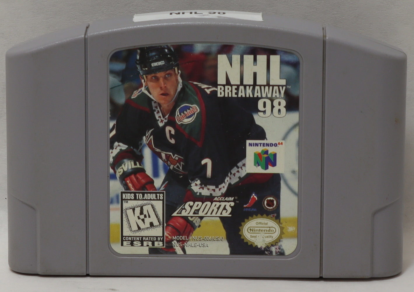 NINTENDO 64 CARTRIDGE NHL BREAKAWAY 98