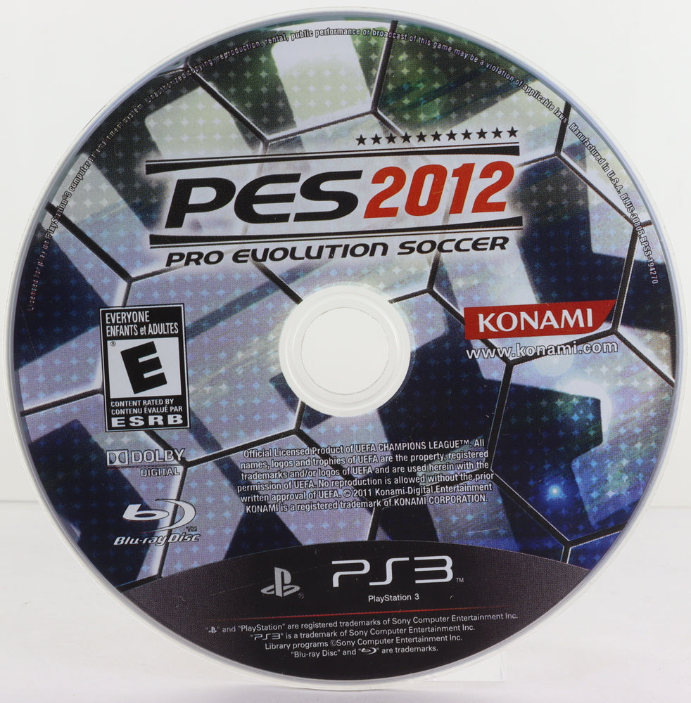 Pes2012: Pro Evolution Soccer (Sony, PlayStation 3)