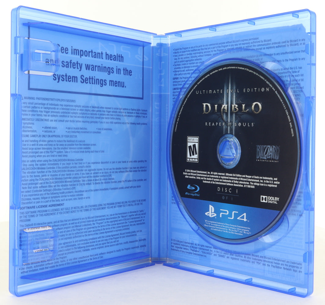 PlayStation 4 Game: Diablo III Reaper Of Souls (Ultimate Edition)