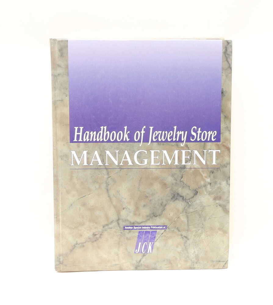 Handbook of Jewelry Store Management by JCK Editors (1996, Hardcover)