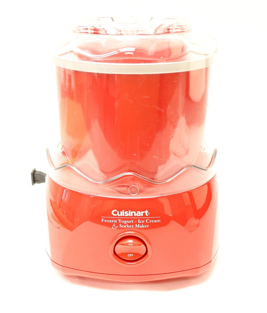 Cuisinart Automatic Ice Cream, Frozen Yogurt &amp; Sorbet Maker 1-1/2 Quart ICE-20R